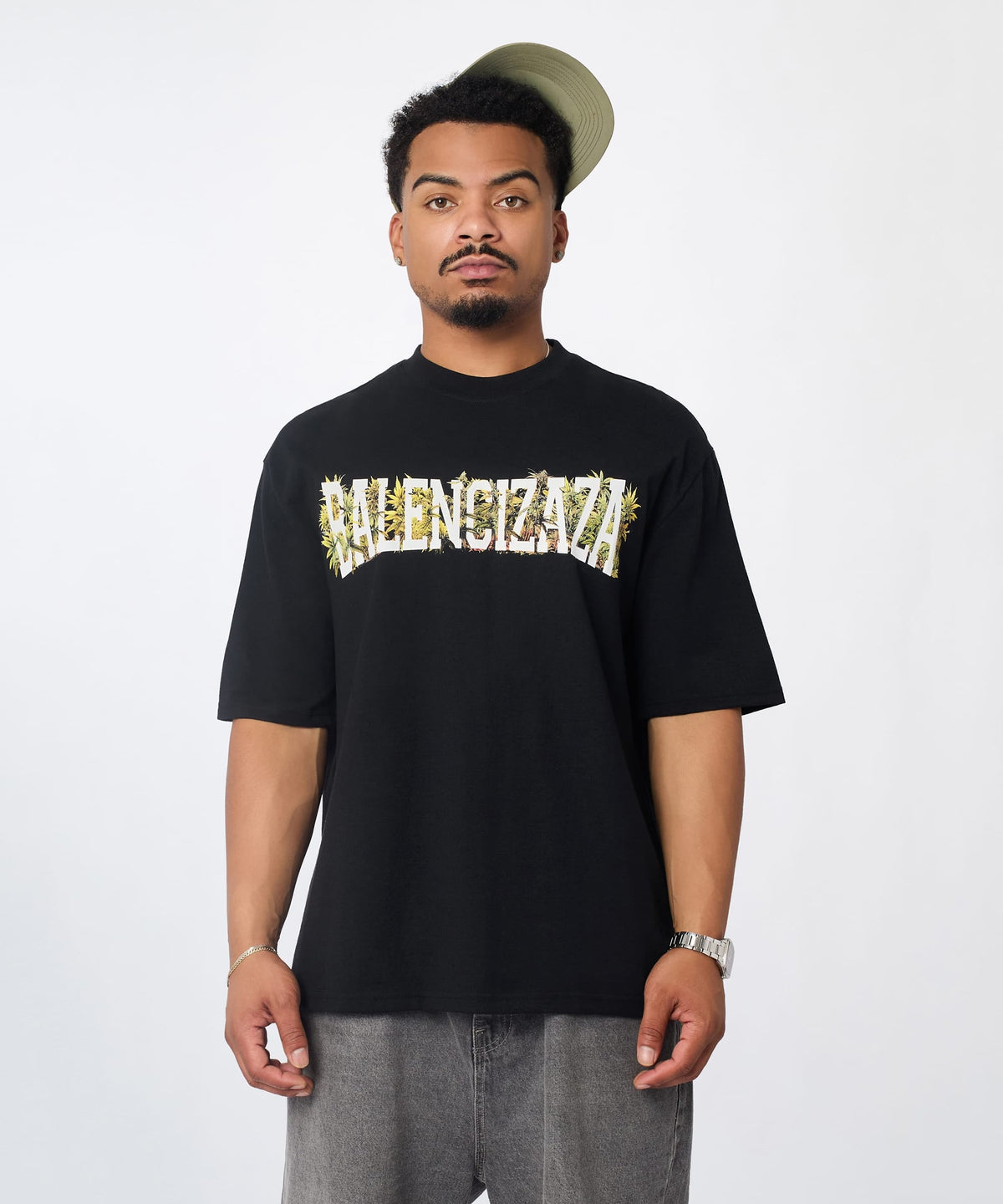 Reason Clothing Trusted | Balencizaza Graphic Short Sleeve Tee - Black