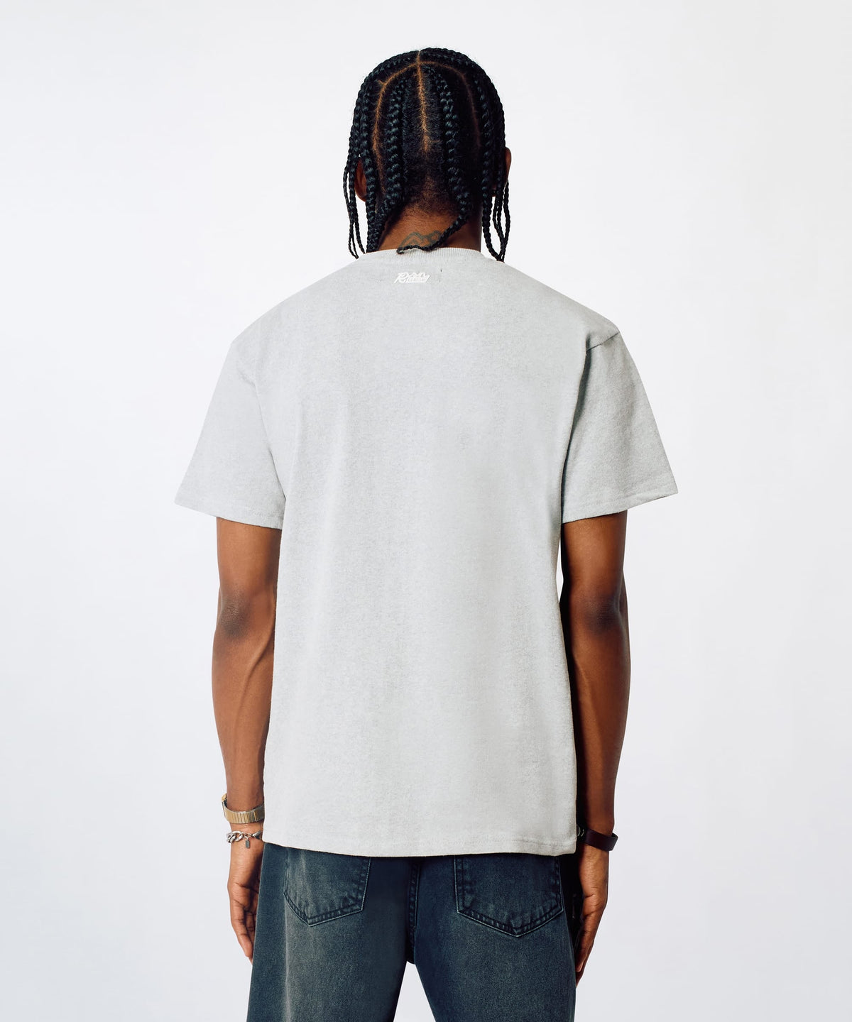 Reason Clothing Discount | Washed Essentials Classic Short Sleeve Tee - Light Grey