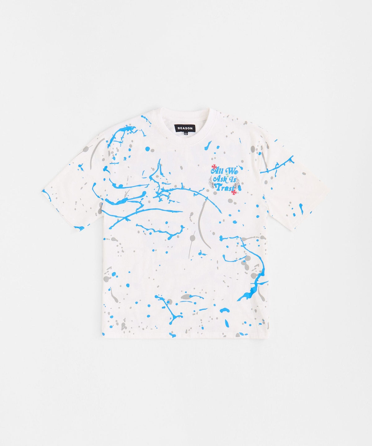 Reason Clothing Latest | Painted Tee - White