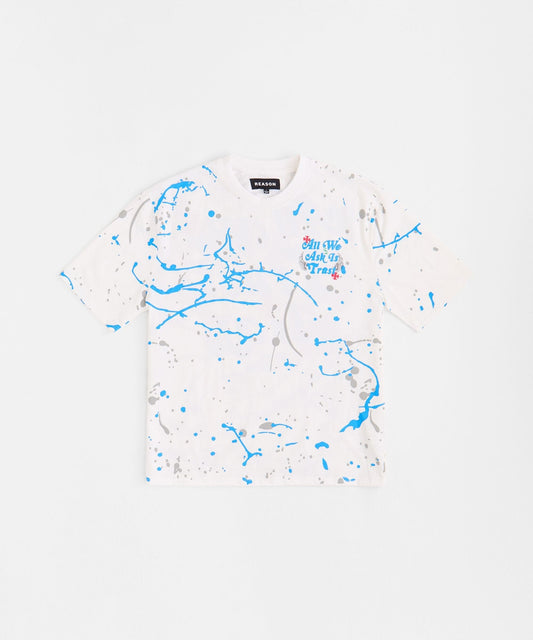 Reason Clothing Latest | Painted Tee - White