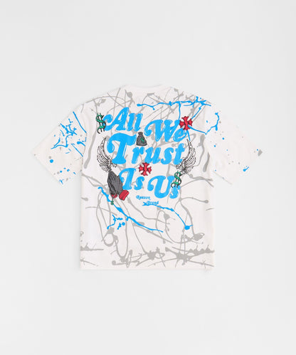 Reason Clothing Latest | Painted Tee - White