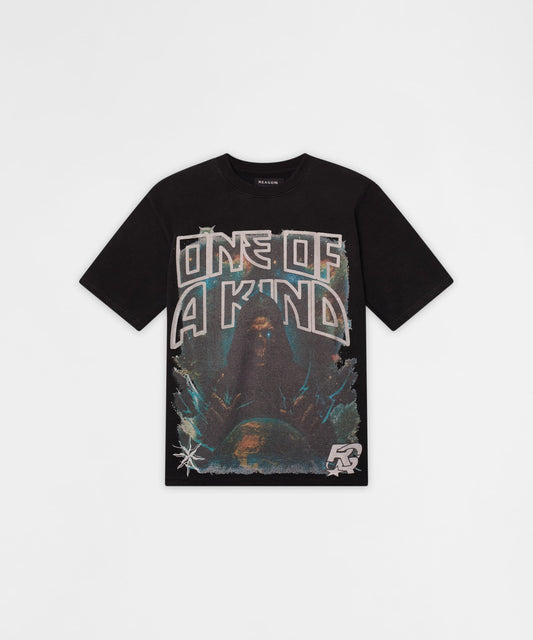 Reason Clothing Signature | One Of A Kind Graphic Short Sleeve Tee - Black