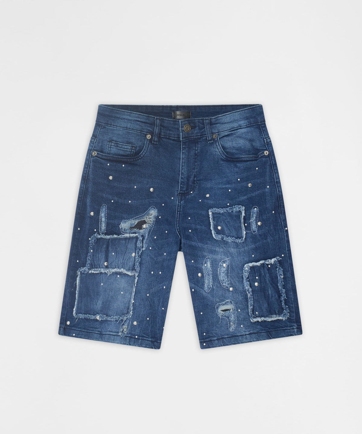 Reason Clothing Sale | Destroyed Denim Shorts