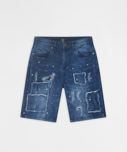 Reason Clothing Sale | Destroyed Denim Shorts