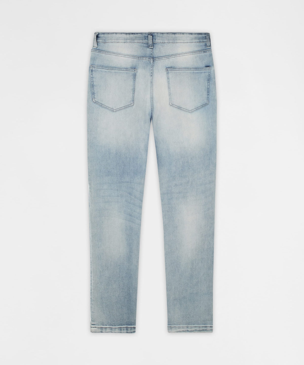 Reason Clothing Deals | Ice Wash Distressed Skinny Jeans - Light Blue