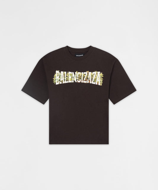 Reason Clothing Quality | Balencizaza Graphic Short Sleeve Tee - Brown