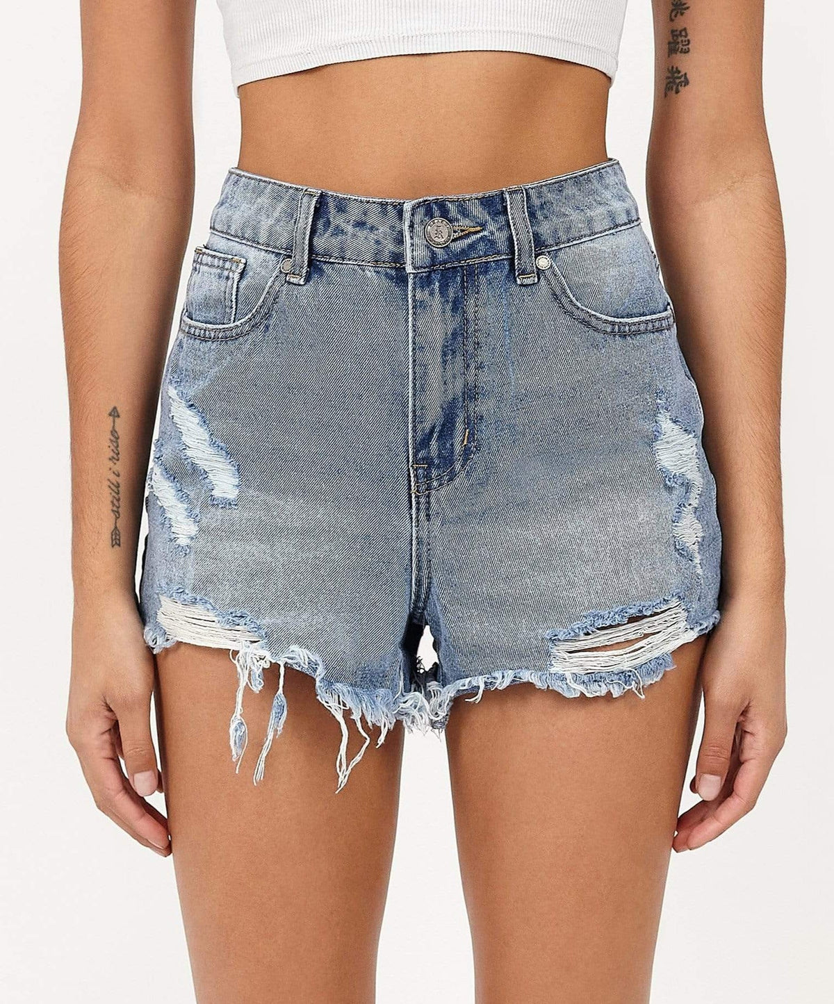Reason Clothing Recommended | Womens Madison Denim Shorts