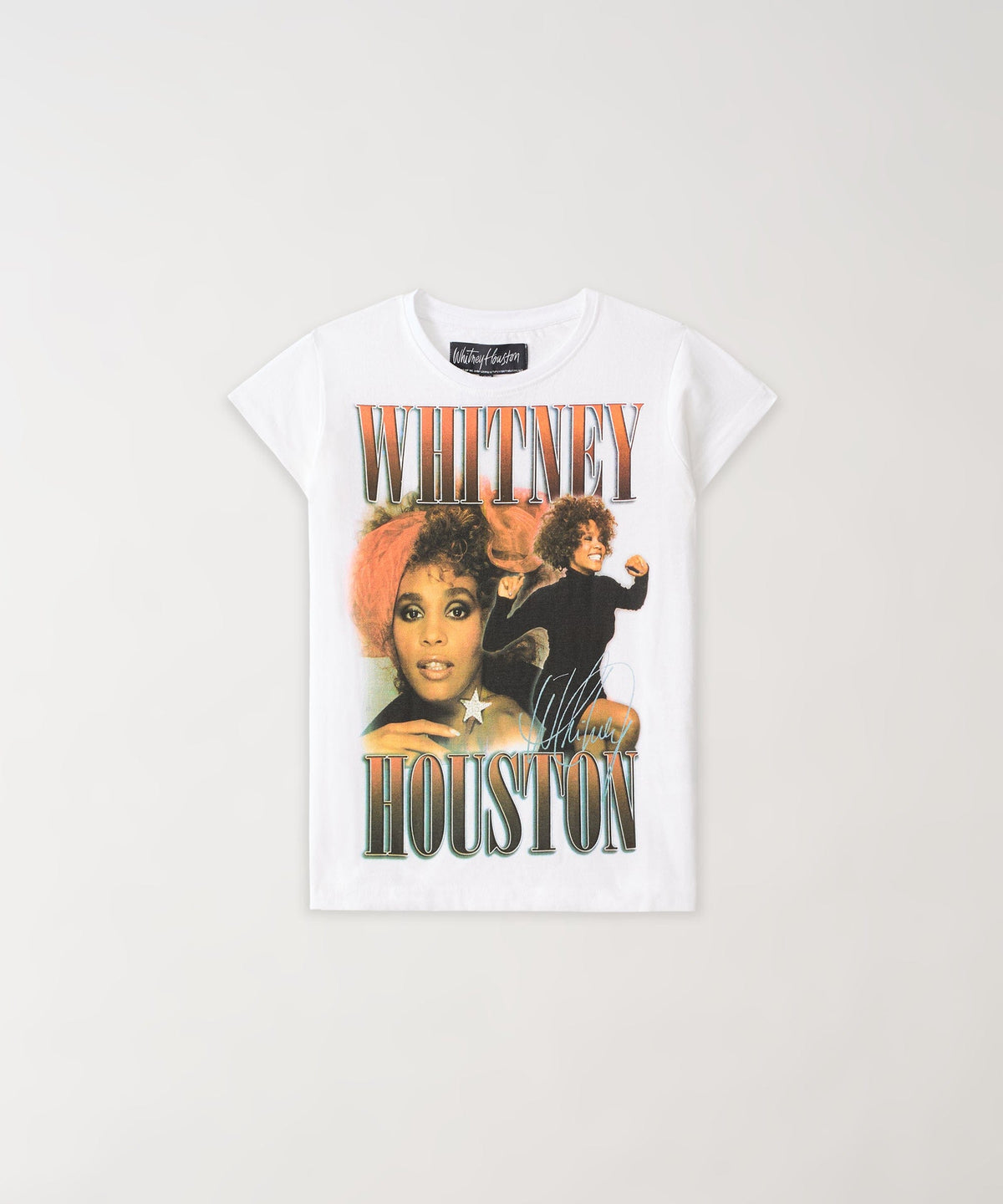Reason Clothing Great Value | Kids Whitney Houston Short Sleeve Tee - White