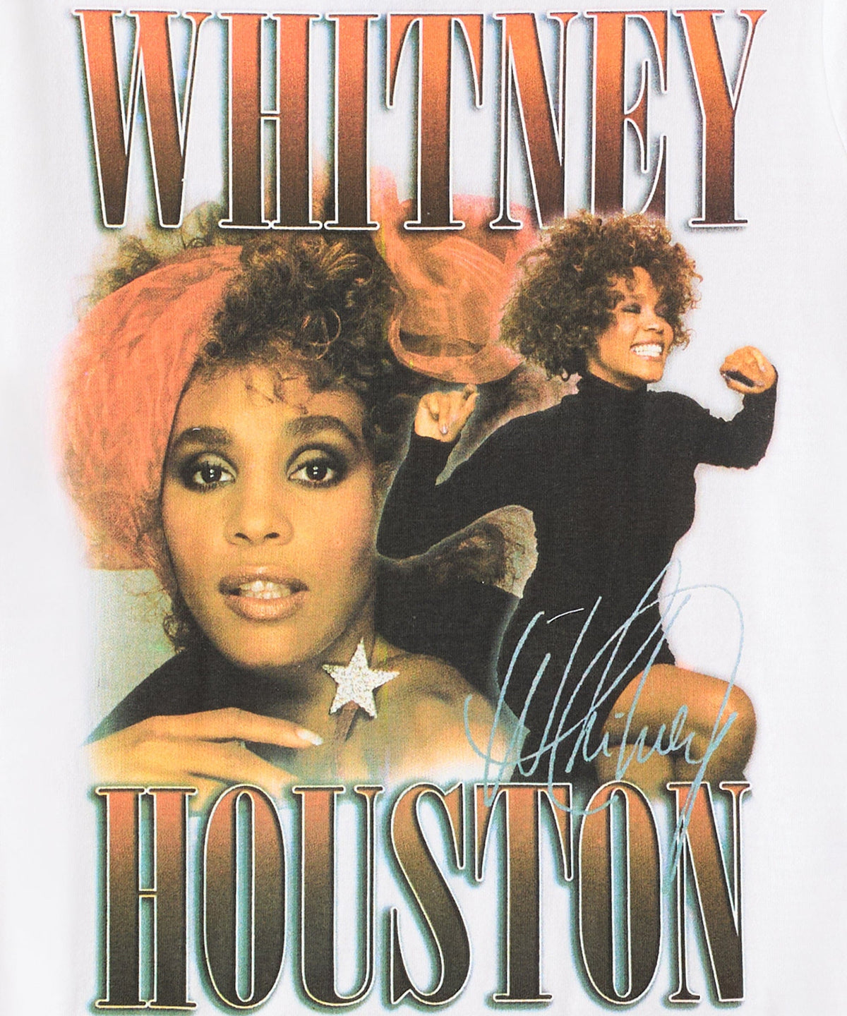 Reason Clothing Great Value | Kids Whitney Houston Short Sleeve Tee - White