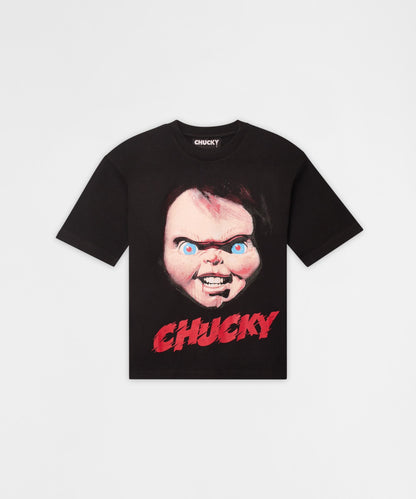 Reason Clothing Quality | Kids Chucky Face Short Sleeve Tee - Black