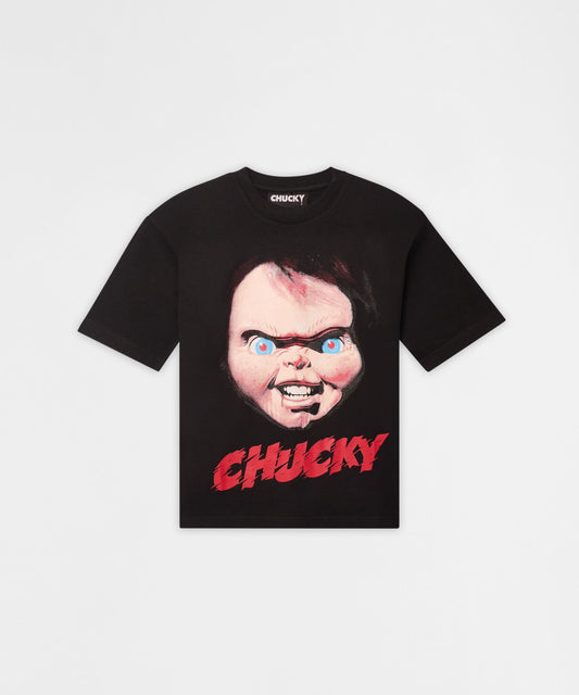 Reason Clothing Quality | Kids Chucky Face Short Sleeve Tee - Black