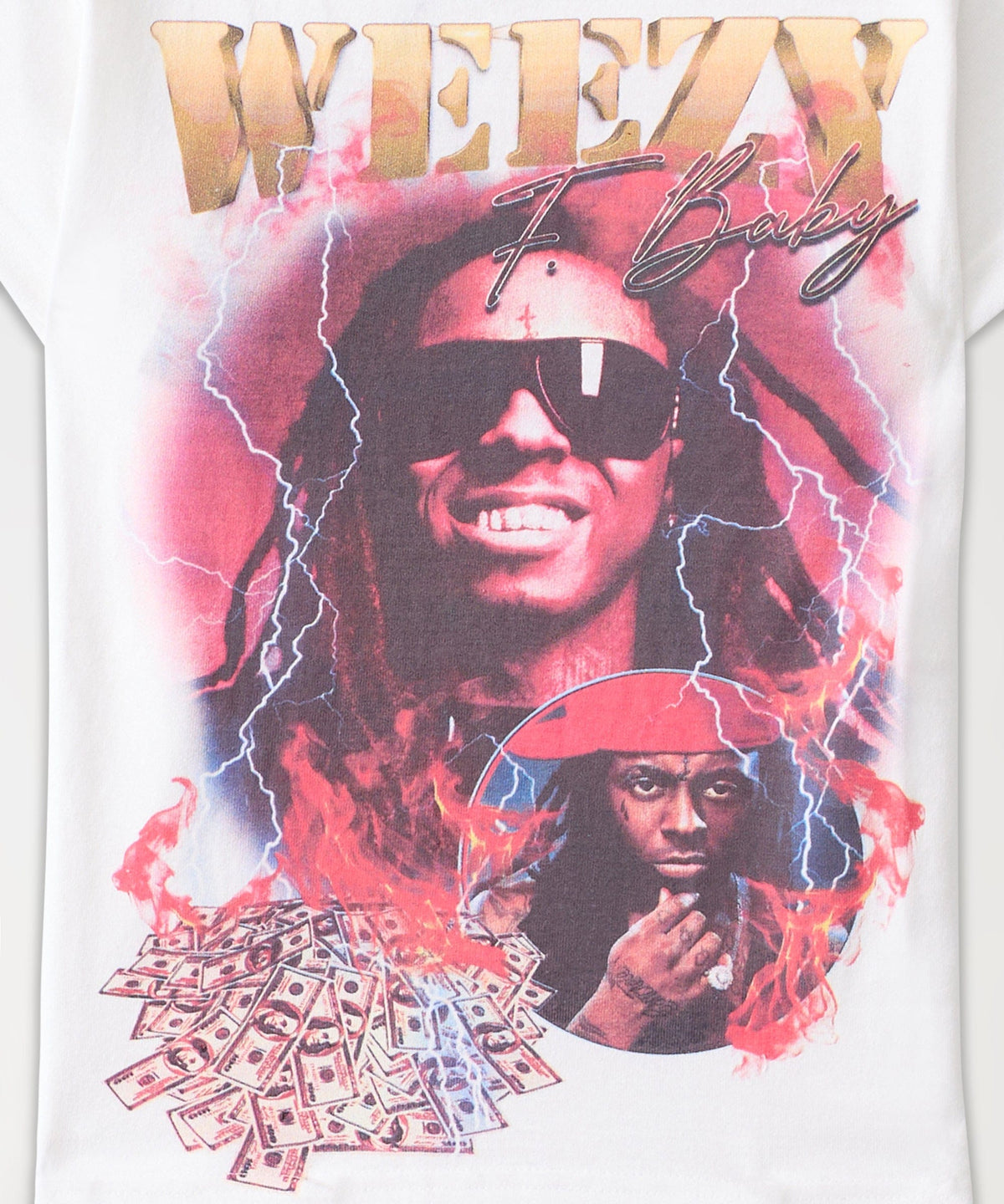 Reason Clothing Discount | Kids Lil Wayne Short Sleeve Tee - White