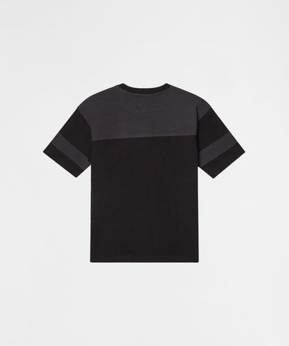 Reason Clothing Premium | Kids Football Rhinestone Short Sleeve Tee - Black