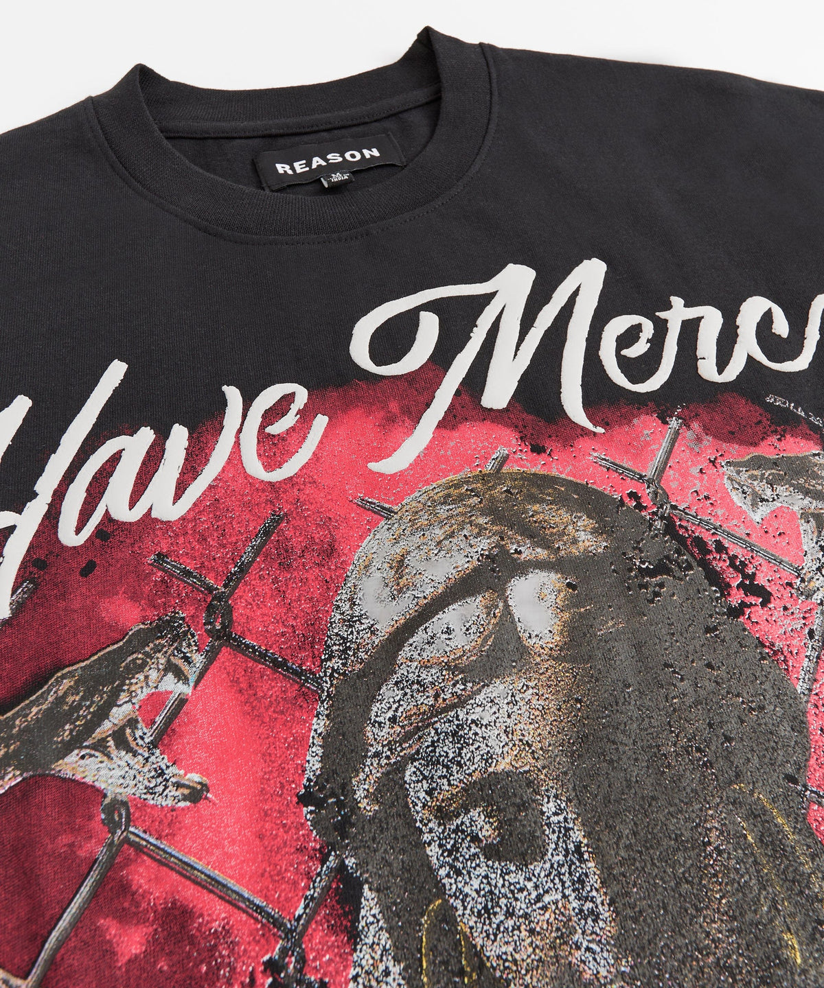Reason Clothing Best Price | Kids Have Mercy Gold Graphic Short Sleeve Tee - Black