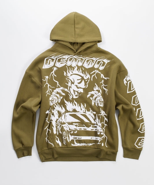 Reason Clothing Featured | Dodge Demon Oversized Hoodie