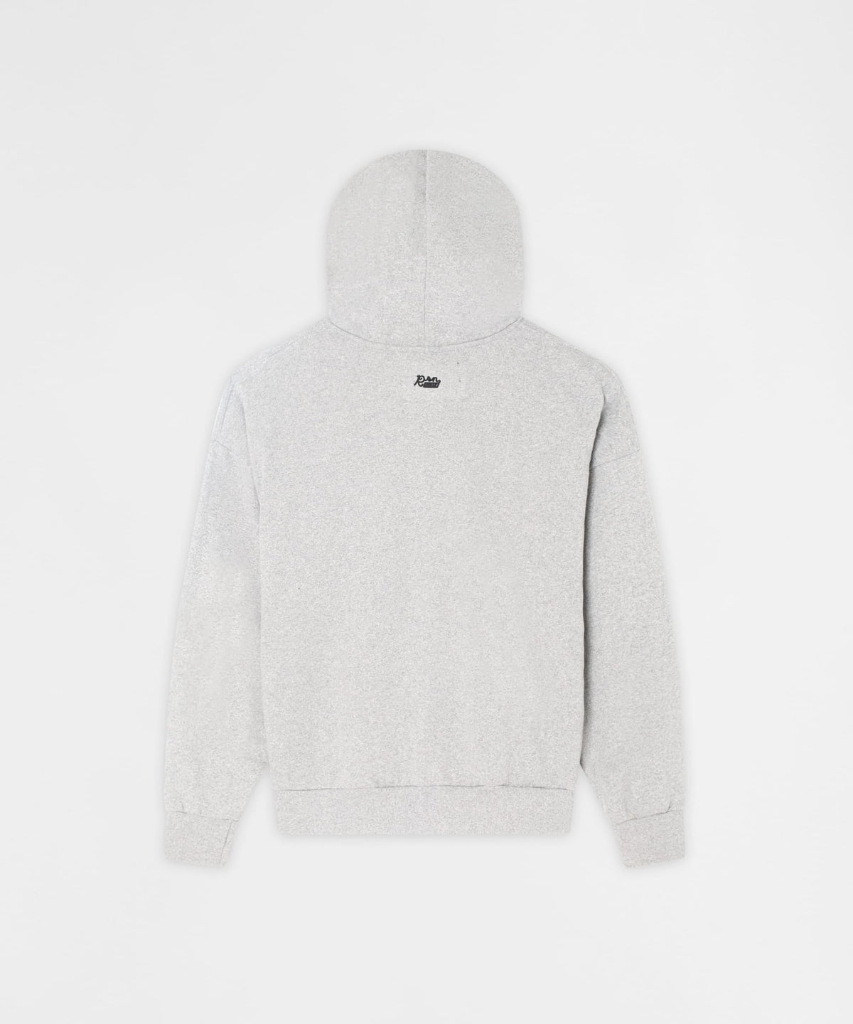 Reason Clothing New | Essential Boxy Fit Zip Up Hoodie - Heather Grey