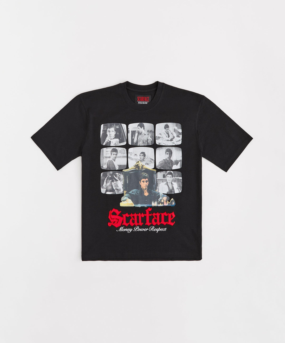 Reason Clothing Smart Buy | Scarface Tee Short Sleeve Tee - Black