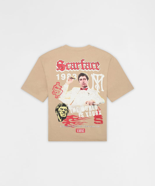 Reason Clothing Latest | Scarface Tee Short Sleeve Tee - Khaki