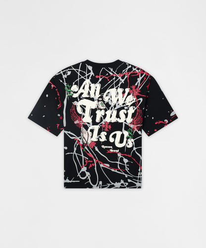 Reason Clothing Latest | Painted Tee - Black
