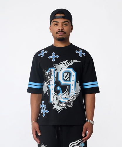 Reason Clothing Exclusive | Crosses Football Tee