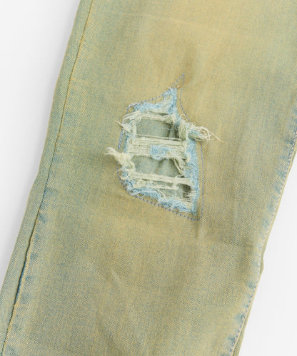 Reason Clothing Hot Sale | Essential Distressed Skinny Jeans - Vintage Blue
