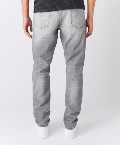 Reason Clothing New | Men's Skinny Denim Pant - Grey