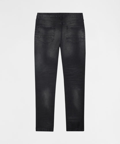 Reason Clothing Best Price | Midnight Distressed Skinny Jeans - Black