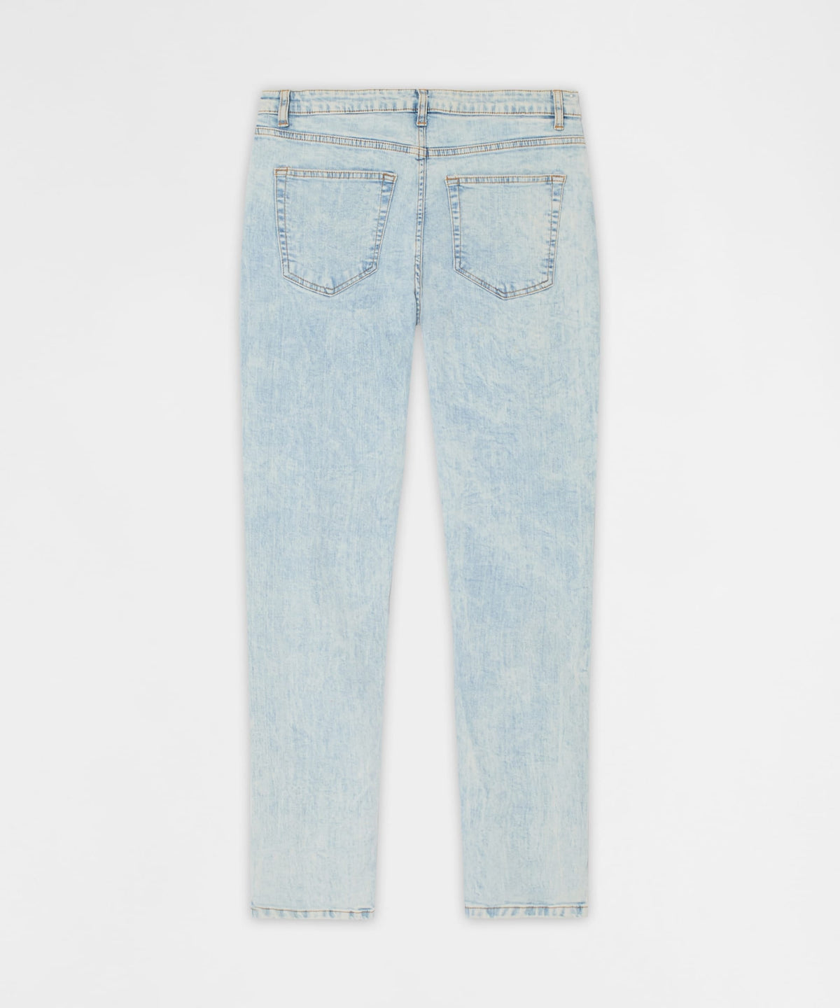 Reason Clothing Featured | Light Wash Distressed Skinny Jeans - Light Blue