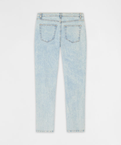 Reason Clothing Featured | Light Wash Distressed Skinny Jeans - Light Blue