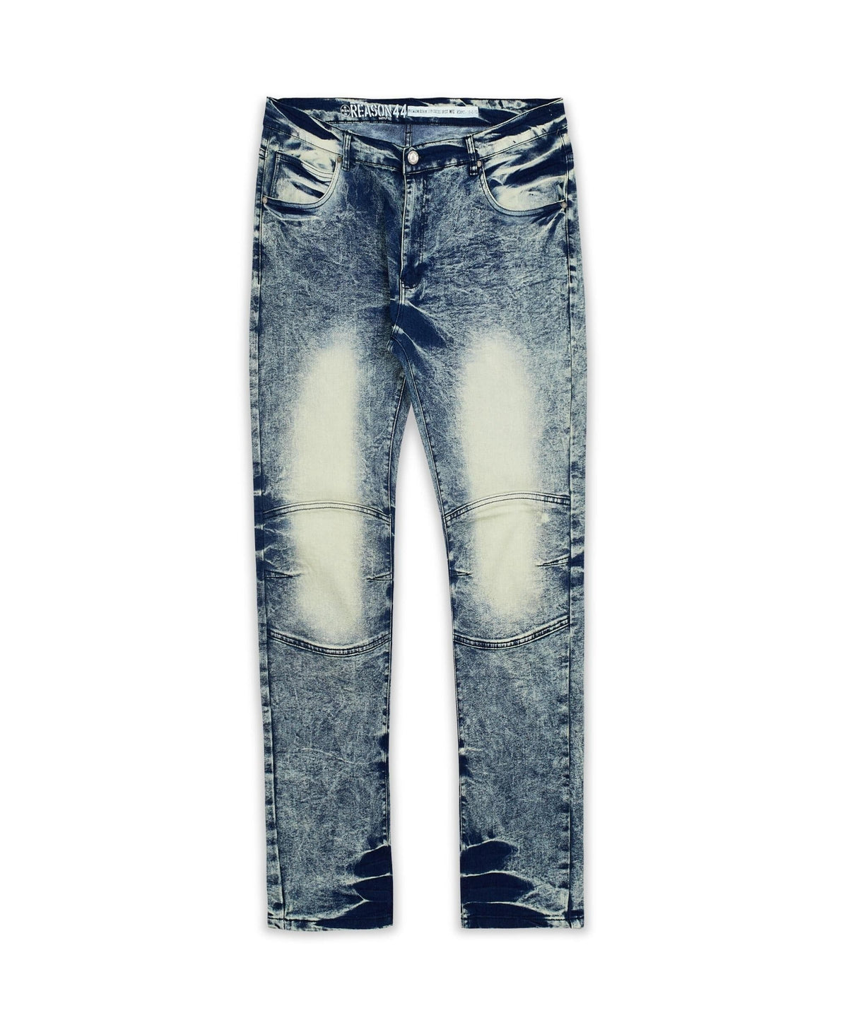 Reason Clothing Top Pick | Overdrive Moto Plus Size Jeans - Blue