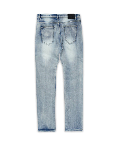Reason Clothing Recommended | Plus Size Pines Denim Jeans - Blue