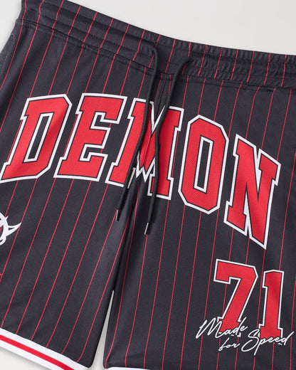 Reason Clothing Deals | Dodge Basketball Mesh Short - Black