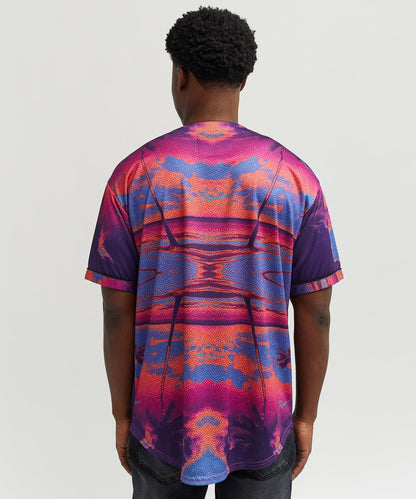 Reason Clothing Featured | Sunsets & Sol-mates Baseball Jersey