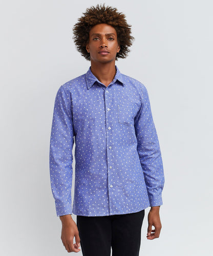 Reason Clothing Sale | Reason Long Sleeve Oxford Shirt