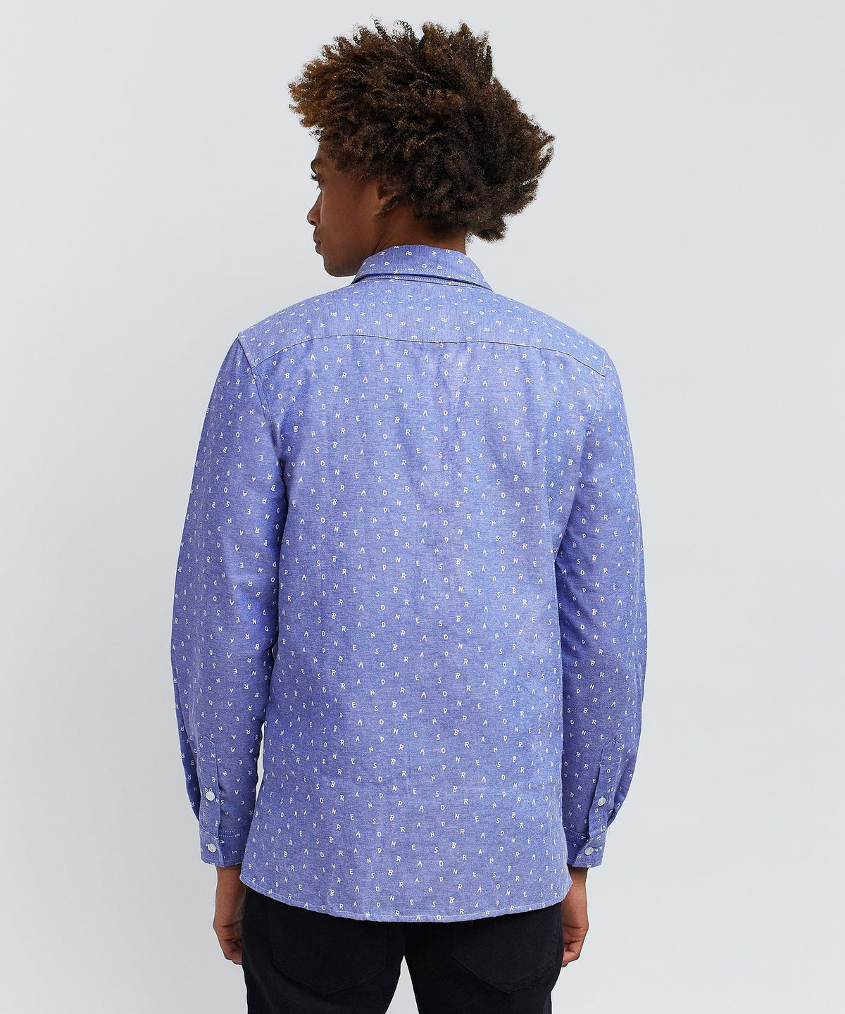 Reason Clothing Sale | Reason Long Sleeve Oxford Shirt
