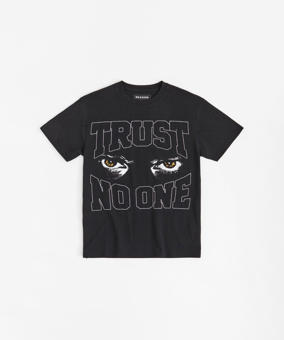 Reason Clothing Featured | Trust No One Short Sleeve Tee - Black