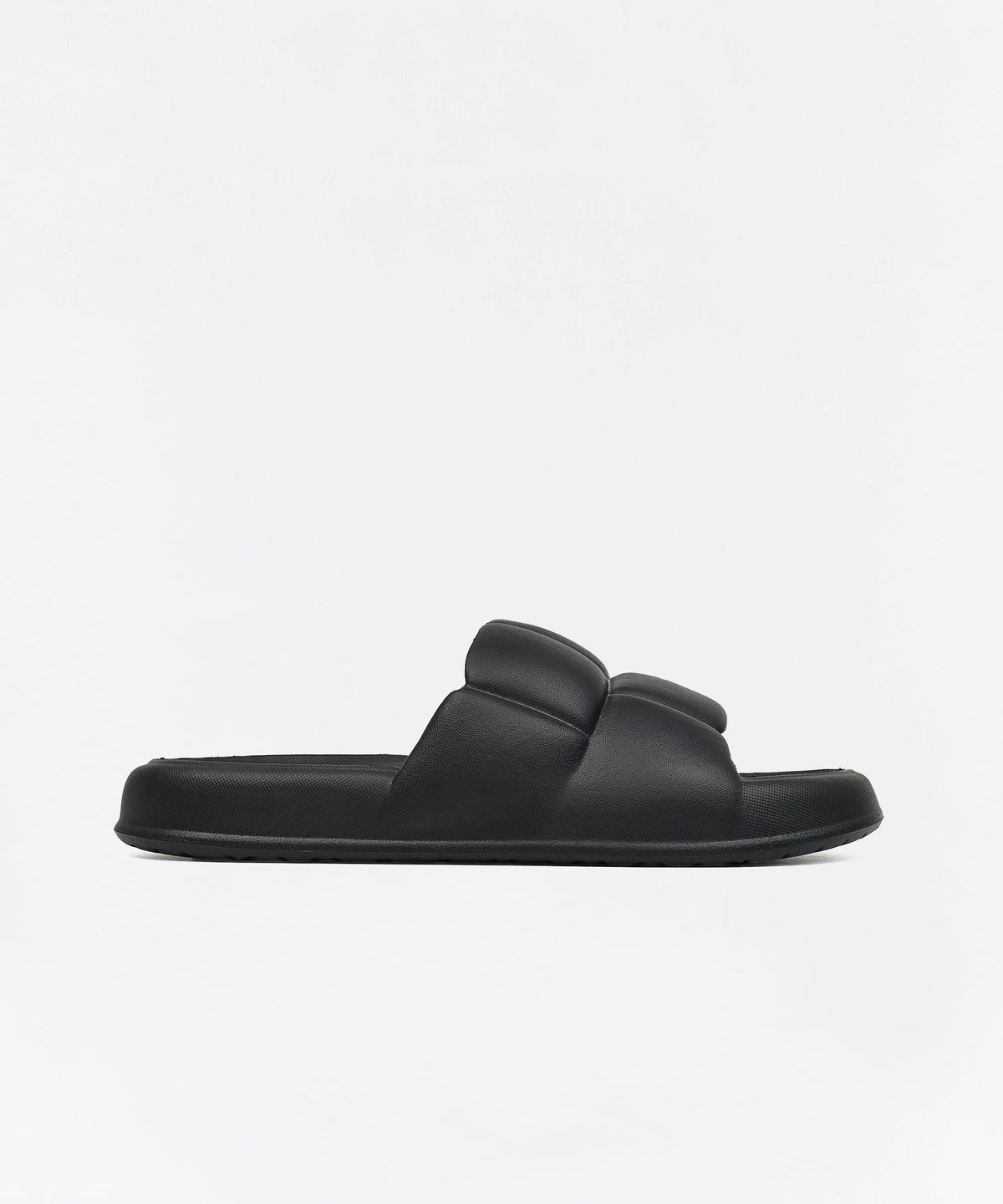 Reason Clothing Smart Buy | Weave Padded Slides - Black