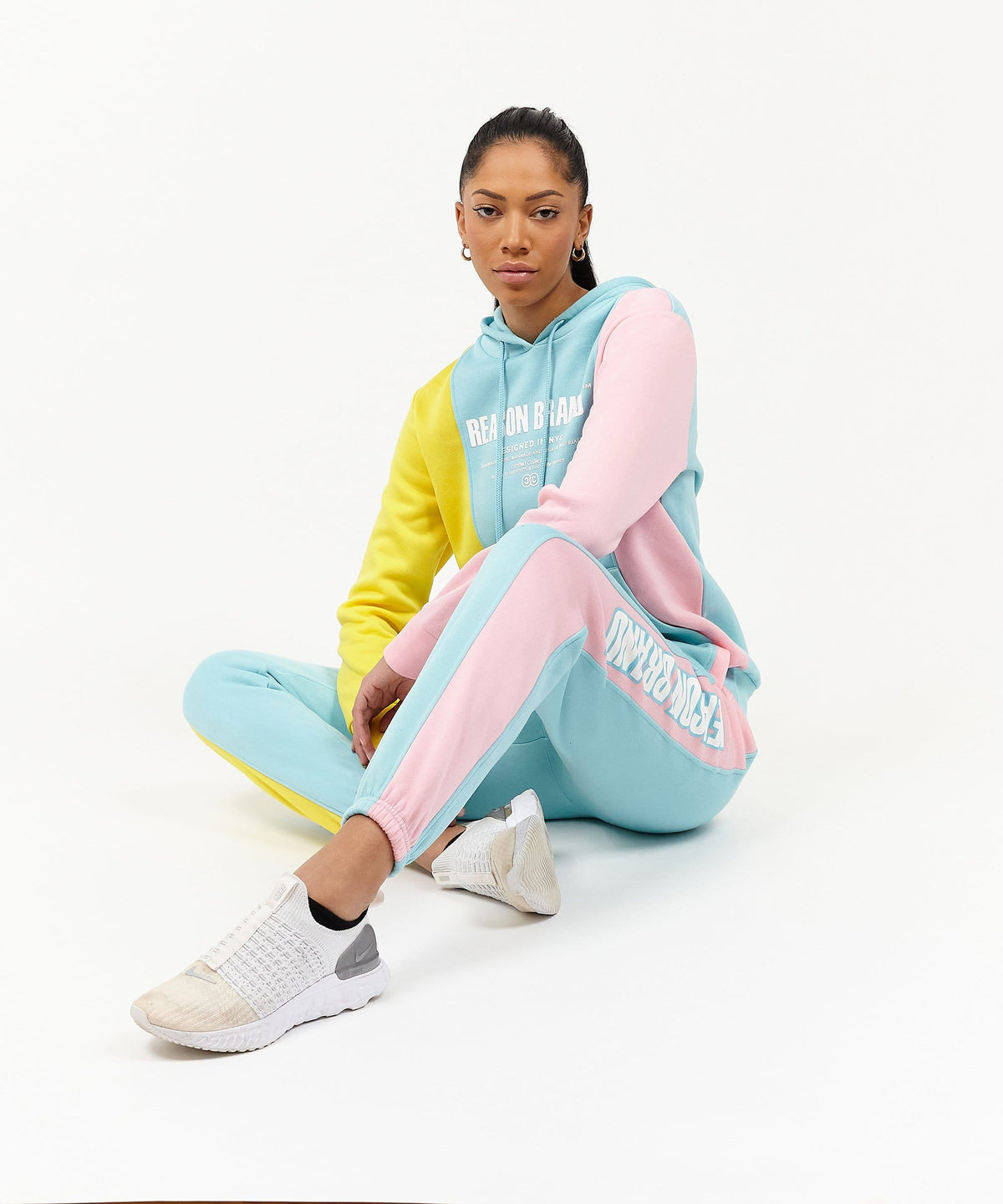 Reason Clothing Popular | Womens Blocked Joggers