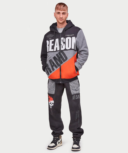 Reason Clothing Exclusive | Brad Zip Up Sherpa Hoodie
