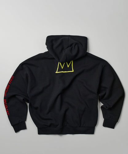 Reason Clothing Customer Favorite | Plus Size Basquiat Evil Thoughts Hoodie - Black