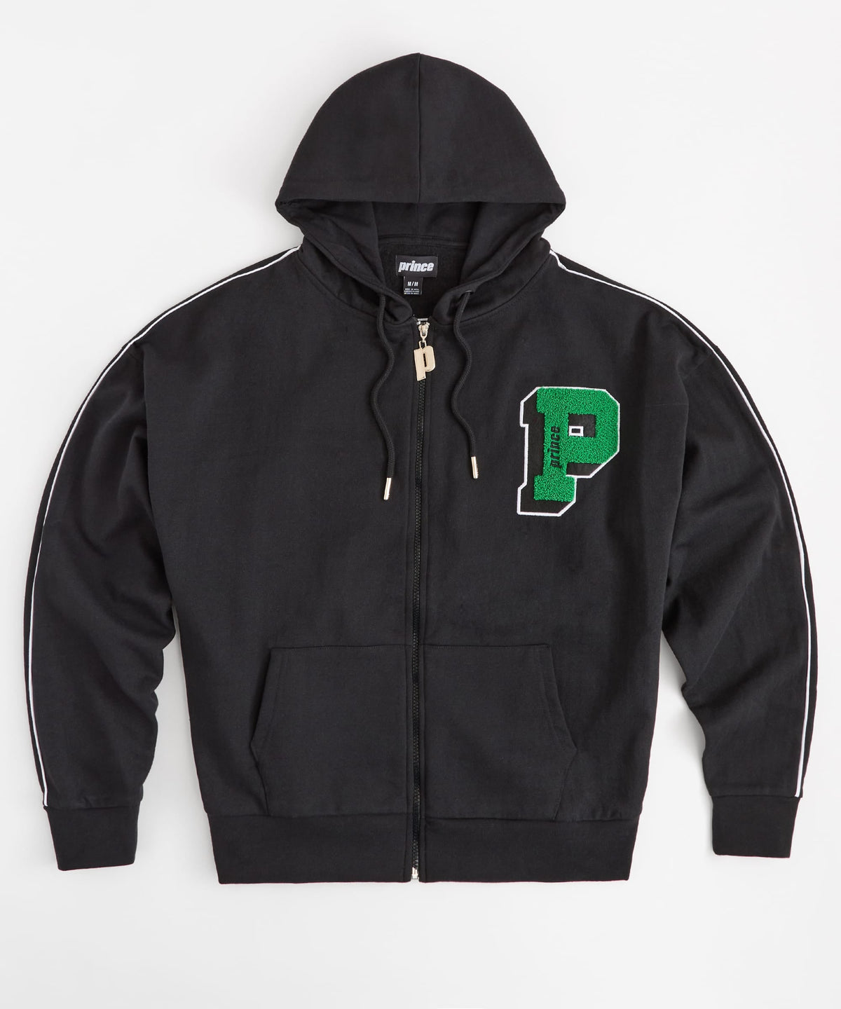 Reason Clothing Exclusive | Prince Sports Full Zip Hoodie - Black