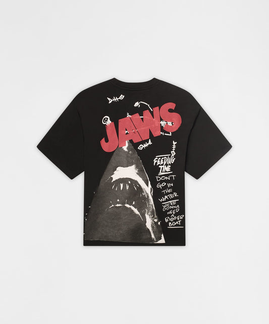 Reason Clothing Sale | Jaws Feeding Time Short Sleeve Tee - Black