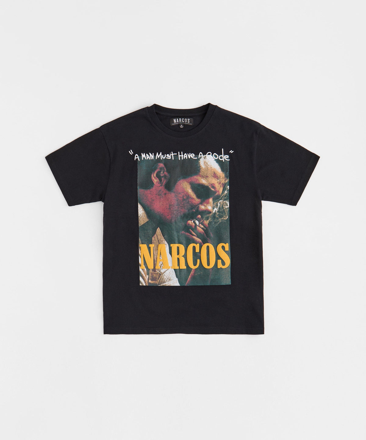 Reason Clothing Special Offer | Narcos "A Man Must Have a Code" Tee - Black