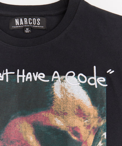 Reason Clothing Special Offer | Narcos "A Man Must Have a Code" Tee - Black