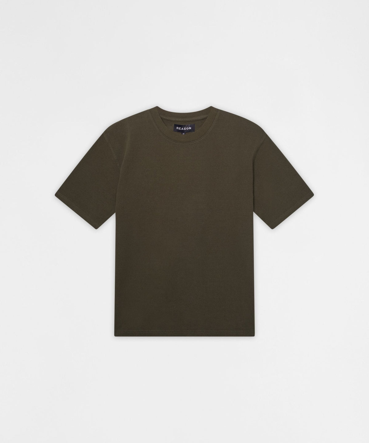 Reason Clothing Everyday | Essential French Terry Short Sleeve Tee - Olive Green