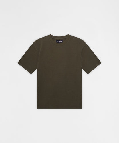 Reason Clothing Everyday | Essential French Terry Short Sleeve Tee - Olive Green