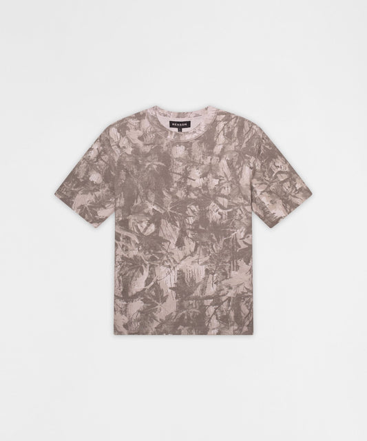 Reason Clothing Signature | Essentials French Terry Short Sleeve Tee - Light Grey Tree