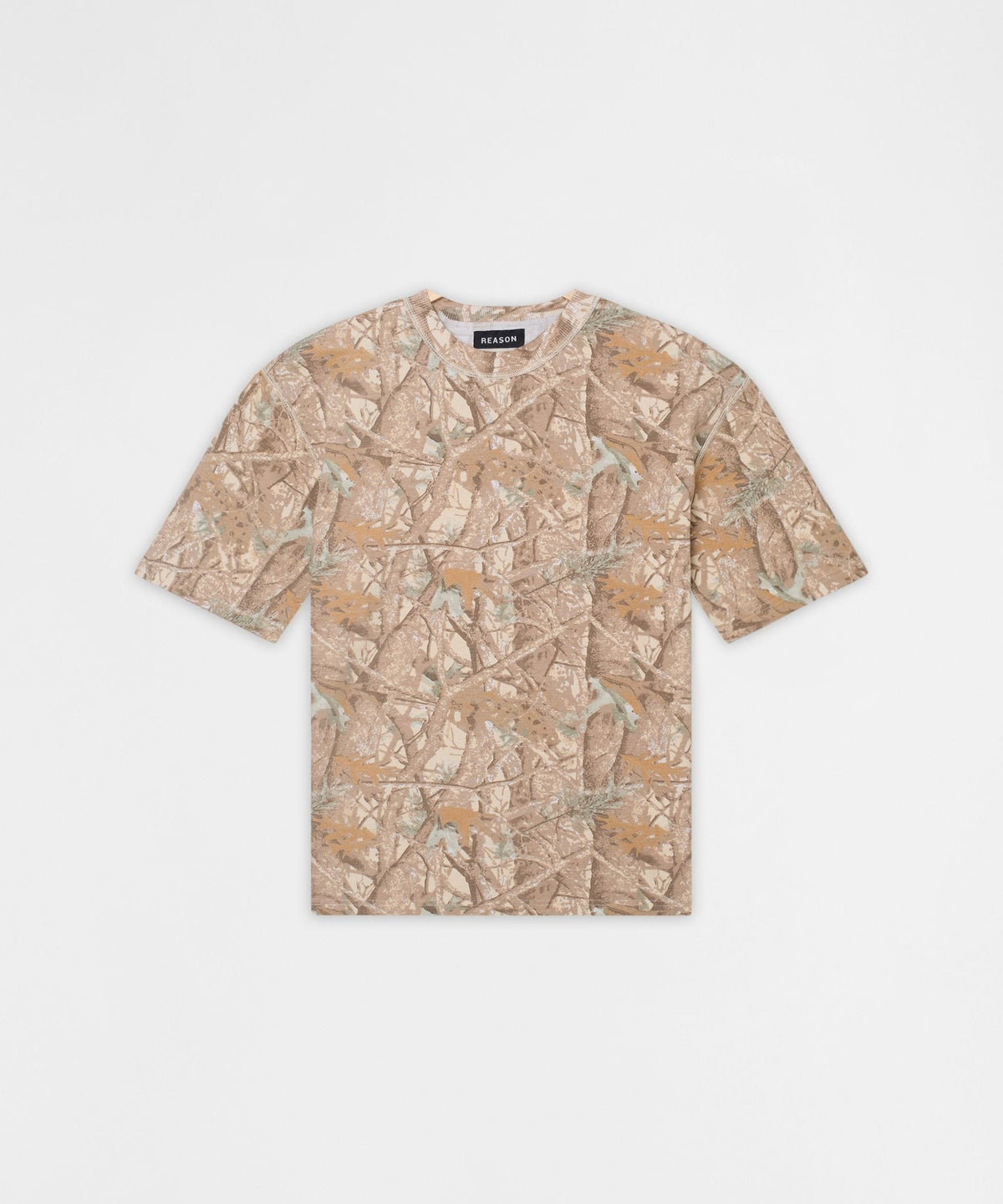 Reason Clothing Featured | Essentials French Terry Short Sleeve Tee - Light Brown Tree
