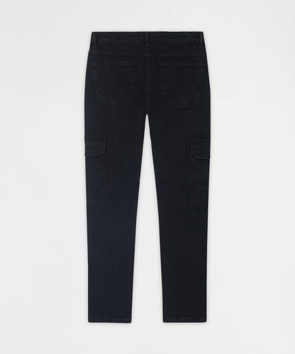 Reason Clothing Essential | Classic Cargo Pants - Black