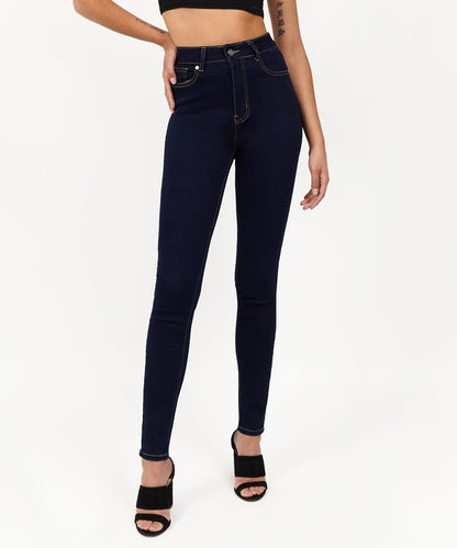 Reason Clothing Quality | Womens Charlotte High Waist Slim Jeans